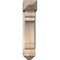 Ekena Millwork Olympic Arts and Crafts Smooth Bracket w/ Offset Brace, Douglas Fir, 7 1/2"W x 22"D x 34"H BKT0806X22X34OLY03SDF - alternate 2